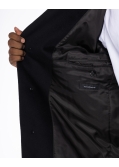 Manteau grande taille noir