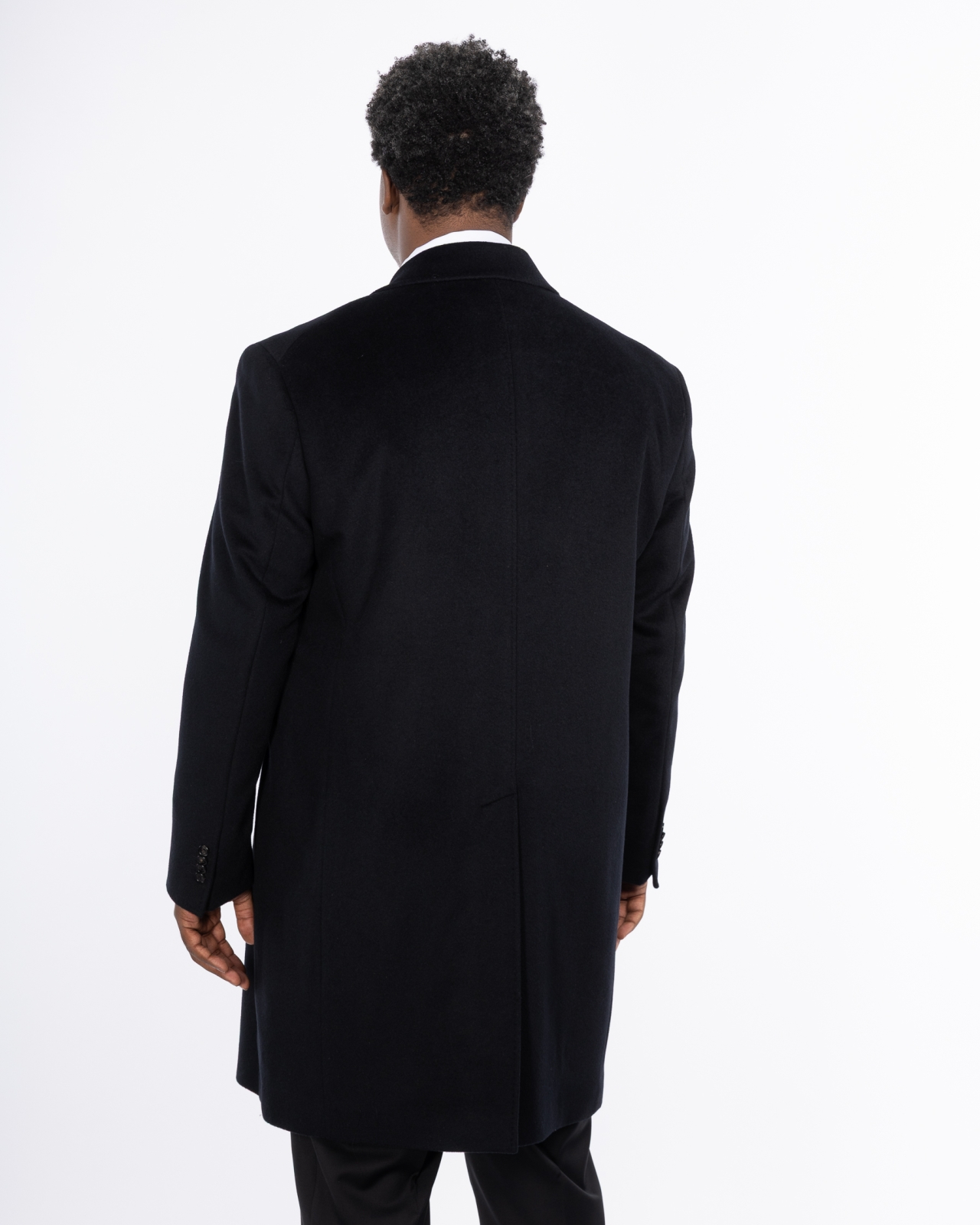 Manteau grande taille noir