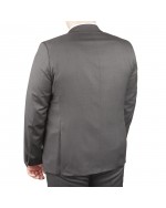 Veste de costume anthracite: grande taille du 58 au 70