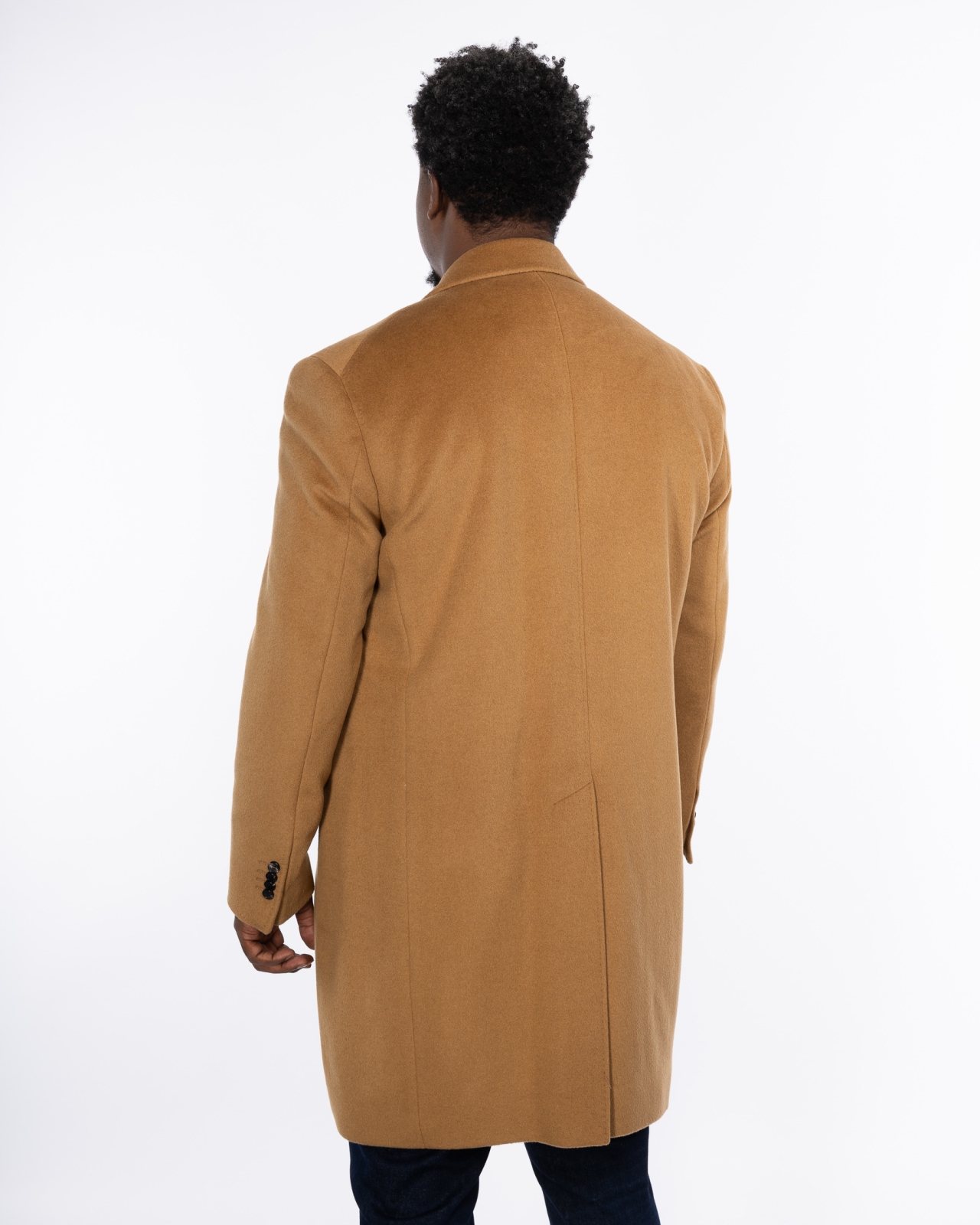 Manteau grande taille marron