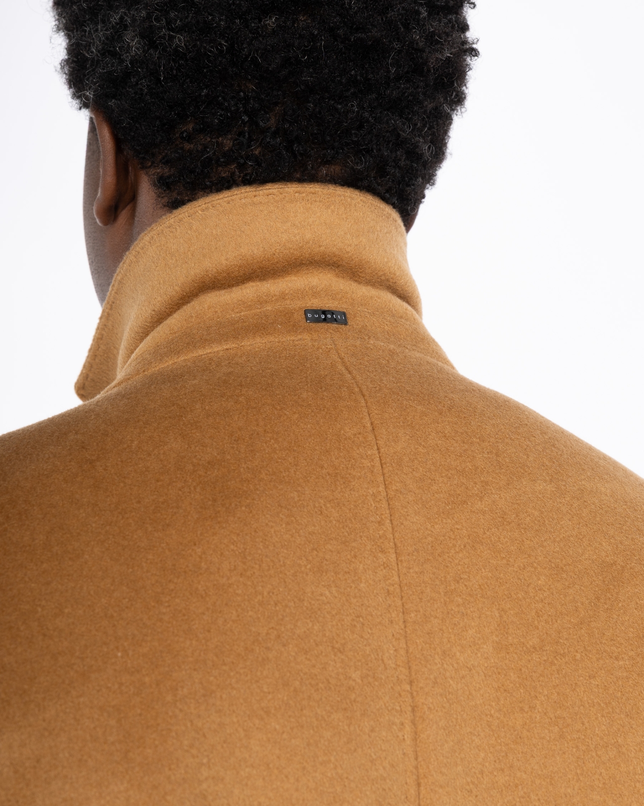 Manteau grande taille marron