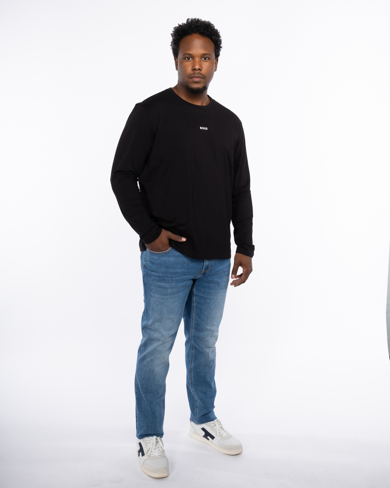 Jeans grande taille bleu