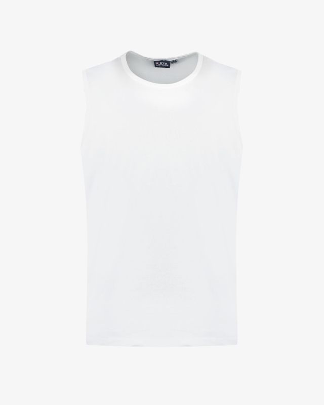 Débardeur grande taille blanc