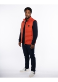 Doudoune légère sans manches grande taille orange