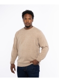 Pull en laine homme grand beige
