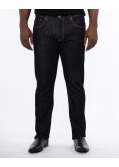 Jeans brut grande taille bleu marine