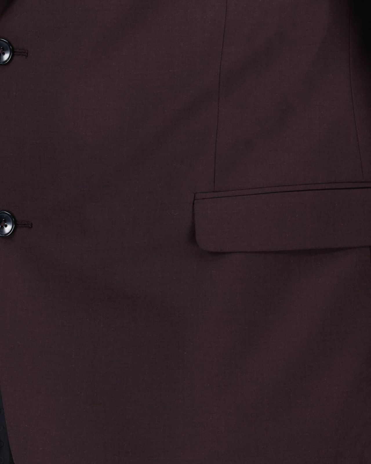 Veste de costume grande taille bordeaux