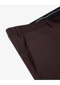 Pantalon de costume grande taille bordeaux