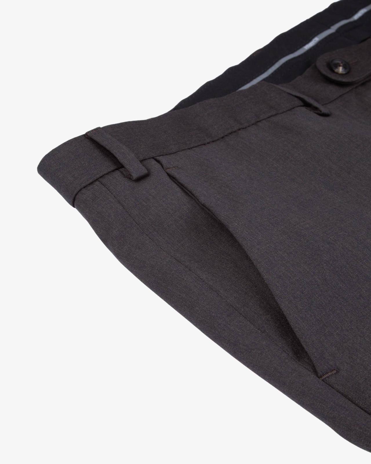 Pantalon de costume grande taille marron