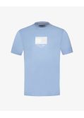 T-shirt grande taille bleu ciel