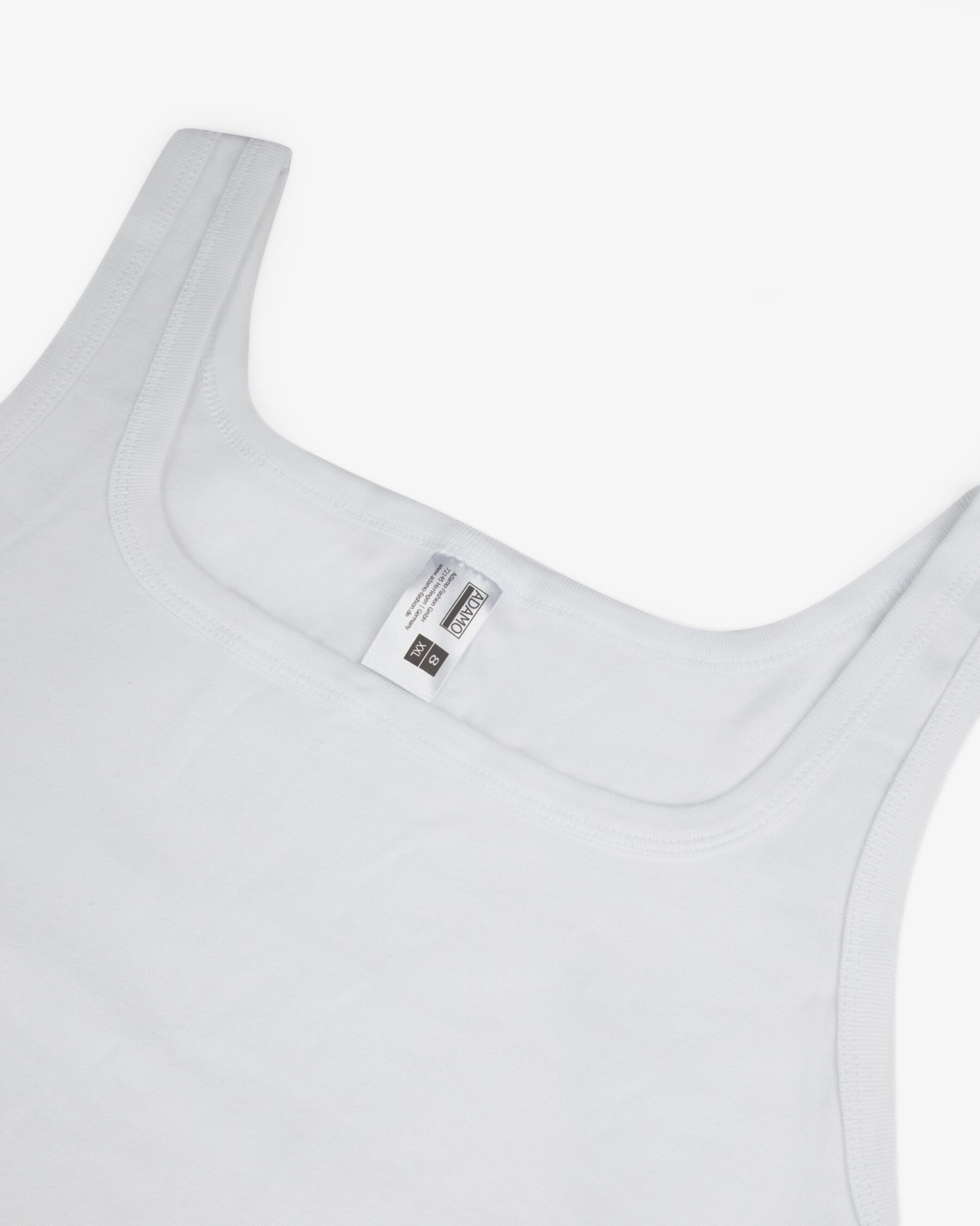 Pack de 2 débardeurs grande taille blanc