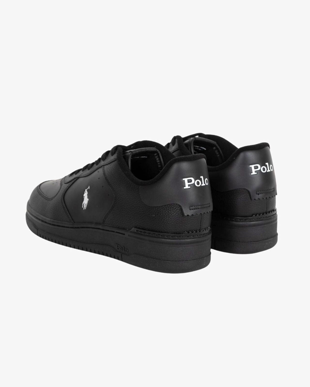 Sneakers Master Court grande taille noir