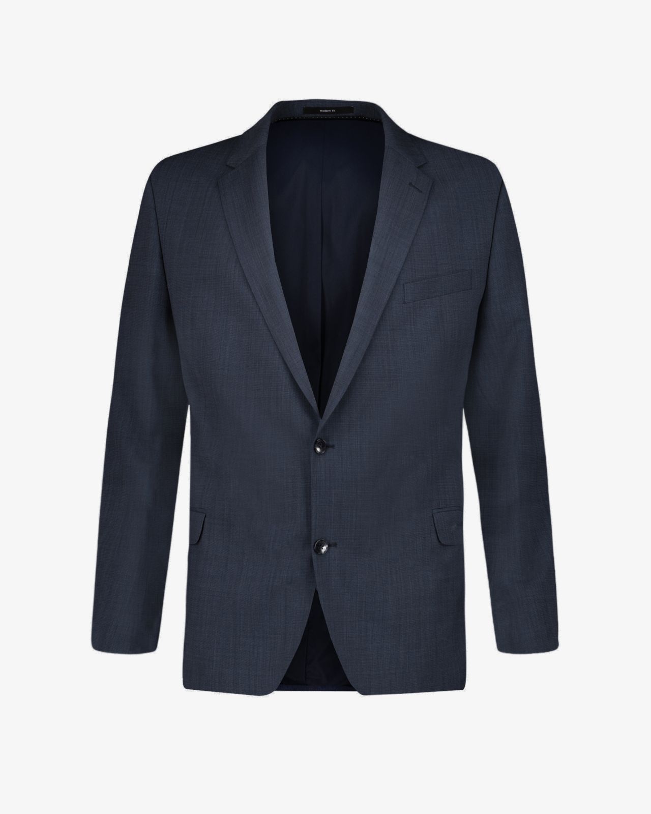 Veste de costume grande taille bleu indigo