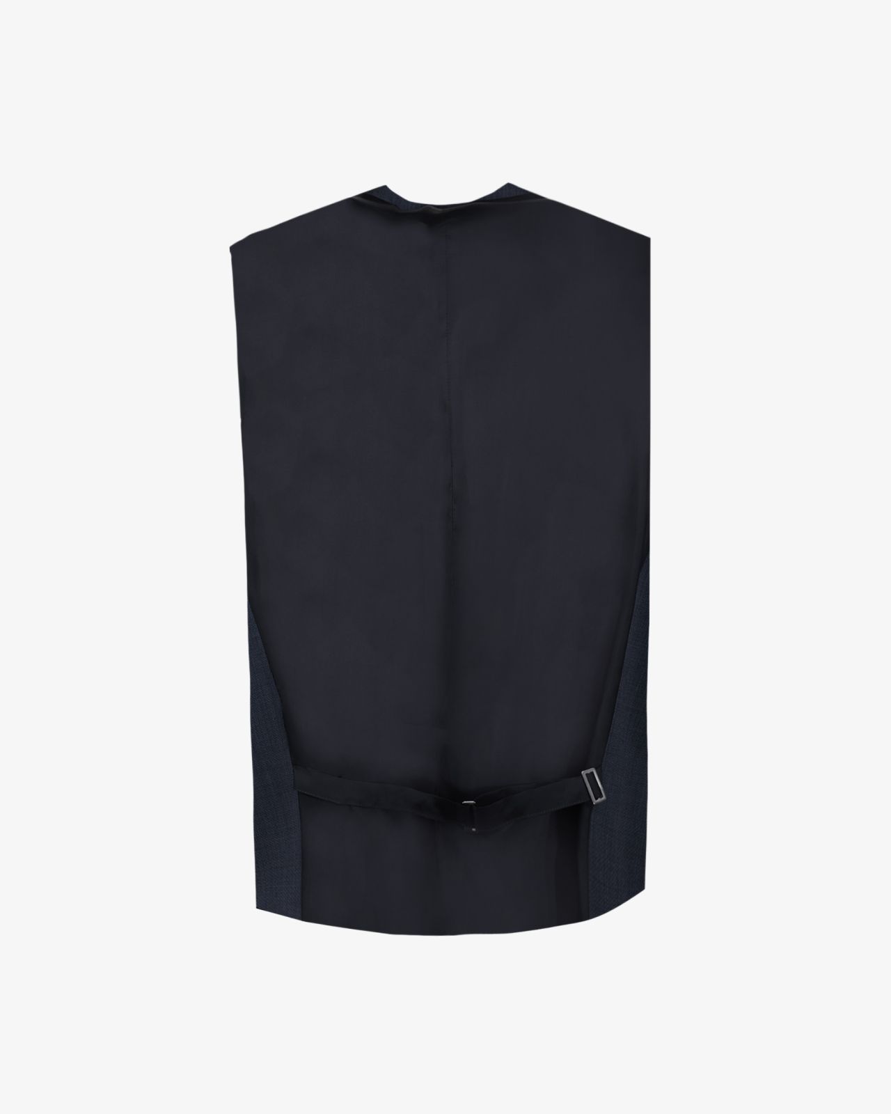 Gilet de costume grande taille bleu indigo