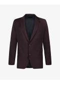Veste de costume grande taille bordeaux