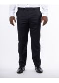 Pantalon de costume Reda 100 grande taille bleu marine