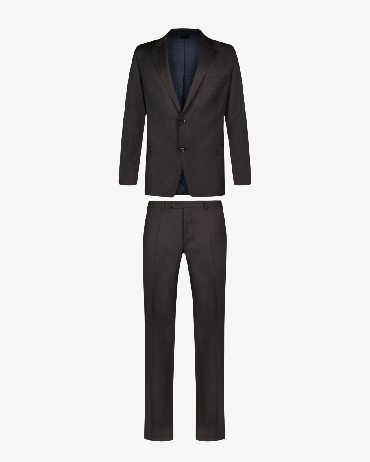 Costume Complet Marron Grande Taille