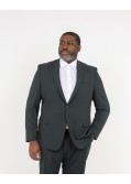 Veste de costume grande taille vert