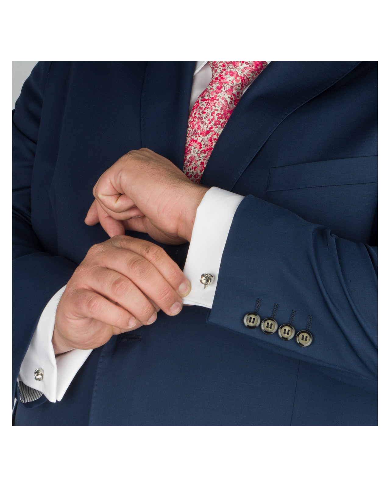 Veste de costume bleu: grande taille du 60 au 78