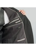 Veste de costume Reda noir : grande taille du 58 au 64
