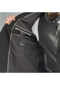 Veste de costume Reda noir : grande taille du 58 au 64