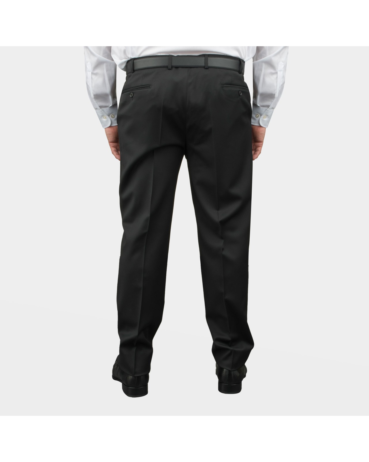 Pantalon de costume Reda Digel noir grande taille