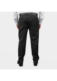 Pantalon de costume Reda Digel noir grande taille