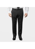 Pantalon de costume Reda Digel noir grande taille