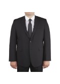 Veste de costume Classic Noir pour homme fort du 60 au 78 - Skopes