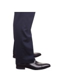 Pantalon de costume Classic bleu marine pour homme fort du 50 au 68