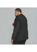 Veste de smoking noir avec satin : pour Homme Fort jusqu'au 66 - Digel