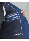 Veste de costume grande taille bleu marine