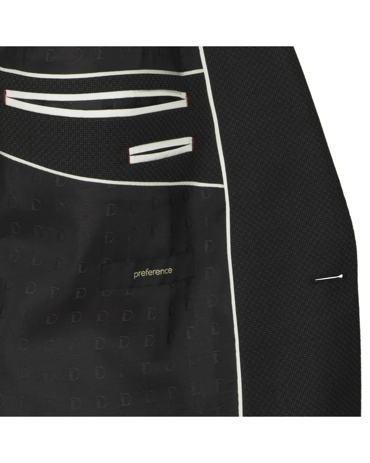 Veste de costume anthracite pour homme grand du 52 au 62