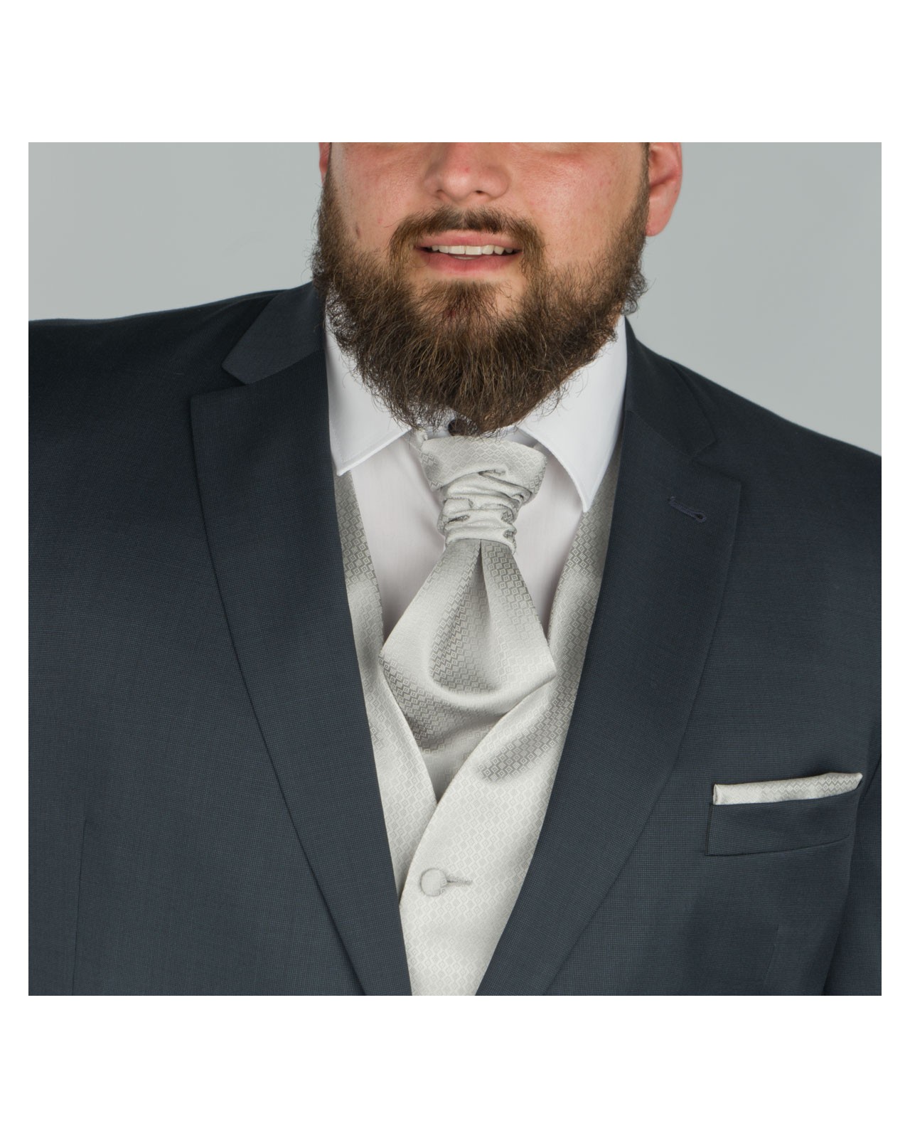 Veste de costume Reda bleu marine: grande taille du 58 au 70