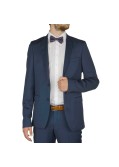 Veste de costume Black Square Reda bleu pour homme grand