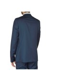 Veste de costume Black Square Reda bleu pour homme grand