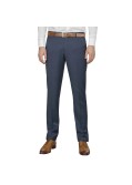 Pantalon de costume Reda Black Square bleu pour homme grand
