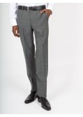 Pantalon de costume structuré Black Square homme grand gris