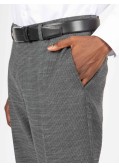 Pantalon de costume structuré Black Square homme grand gris