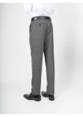 Pantalon de costume structuré Black Square homme grand gris