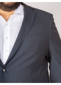 Veste de costume J.Ordell Marzotto grande taille bleu marine