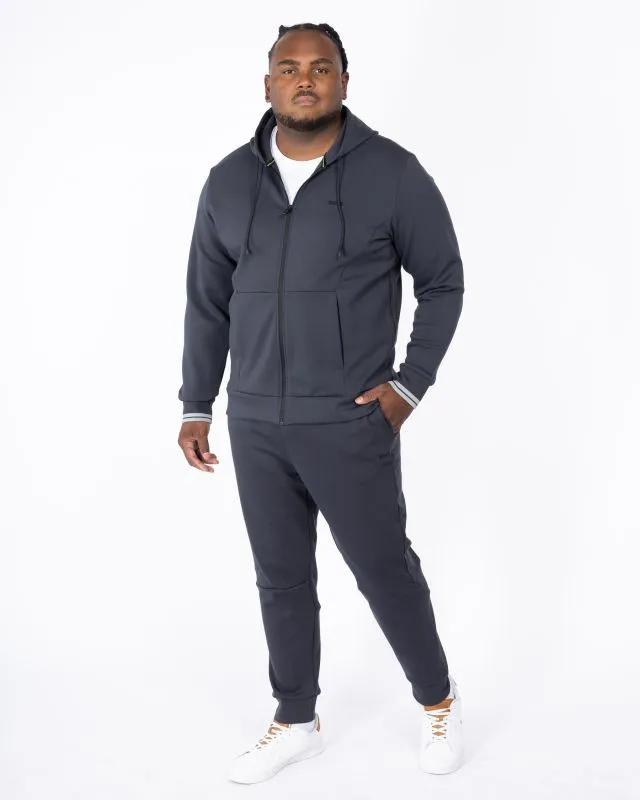 Bas de survêtement grande taille bleu marine