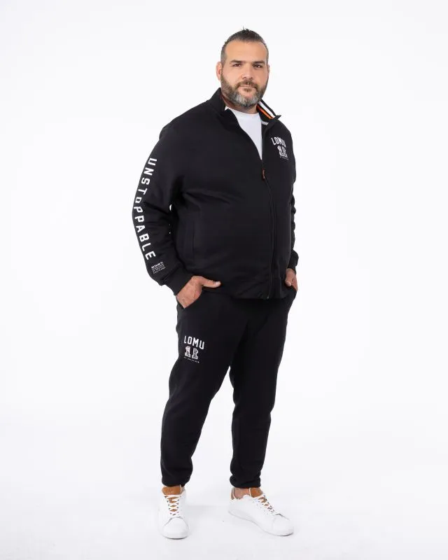 Haut de survêtement Lomu grande taille noir