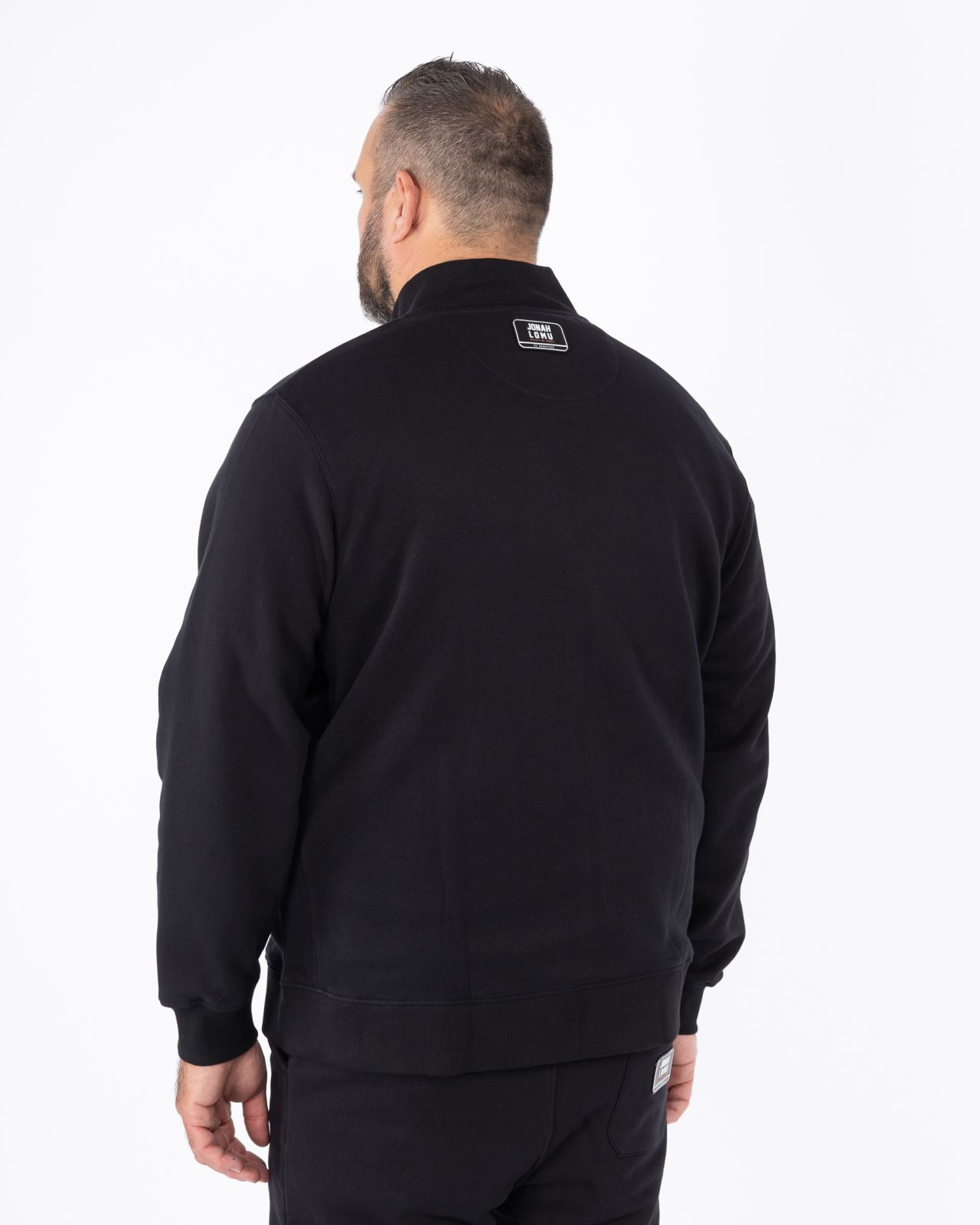 Haut de survêtement Lomu grande taille noir