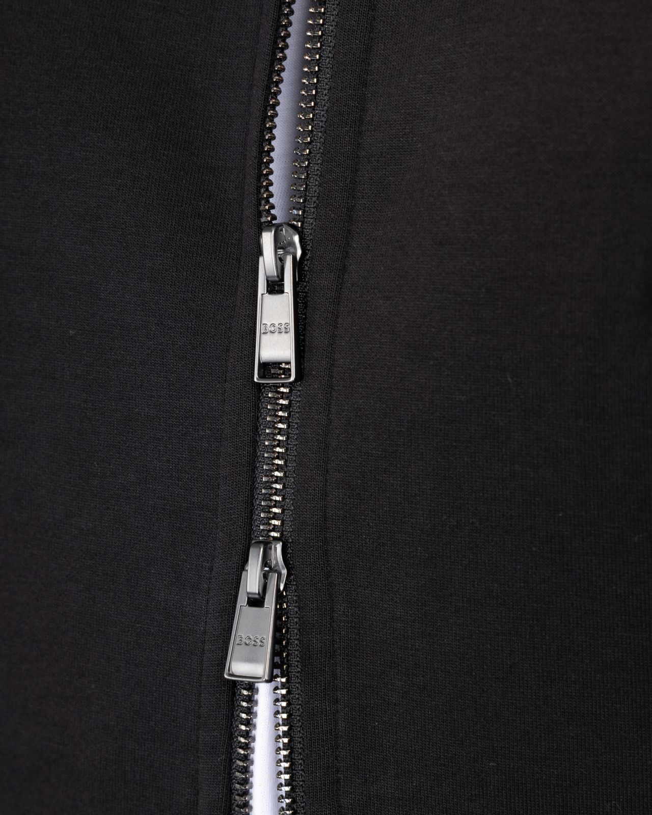 Haut de survêtement à capuche grande taille noir