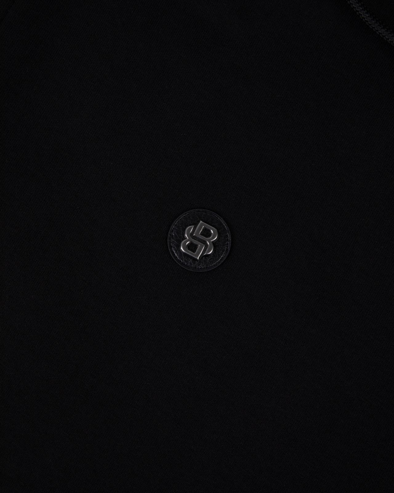 Haut de survêtement à capuche grande taille noir