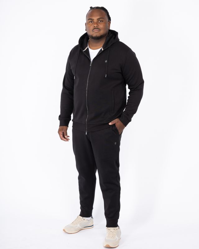 Bas de survêtement grande taille noir