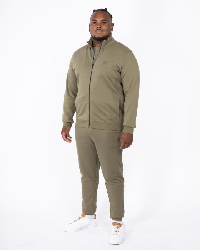 Bas de survêtement grande taille vert kaki