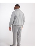 Pantalon de jogging grande taille gris