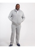 Pantalon de jogging grande taille gris